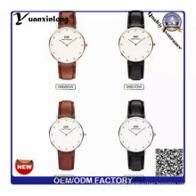 Yxl-652 Geuine Leather Band Comfortable with Wrist IP Plating Cute Fashion Dial Element Vogue Women Watch